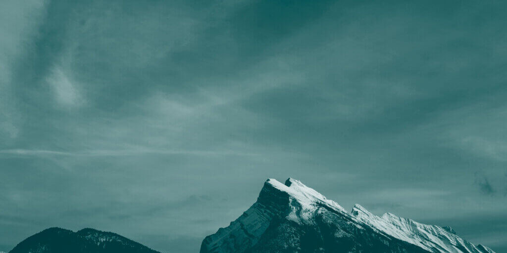 rundle mountain and big sky